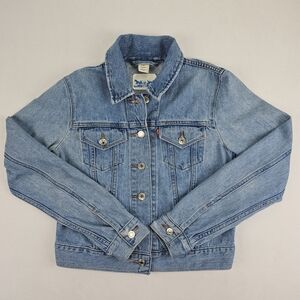 Levi's Jacket Sz Small International Blue Denim - Jeans